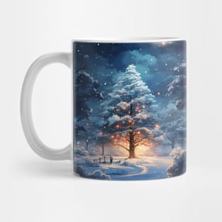 Christmas Tree painting Mug